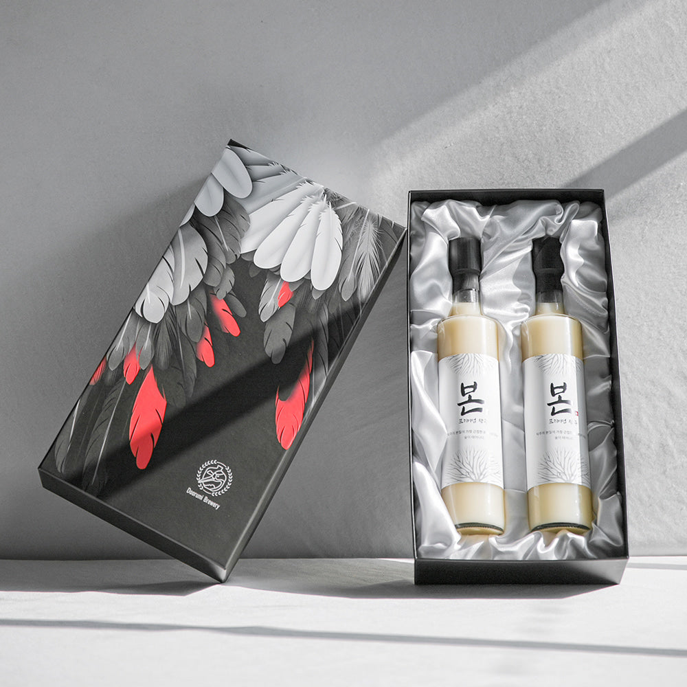 [Gift Set] Cheorwon Rice Takju 17% BON *2